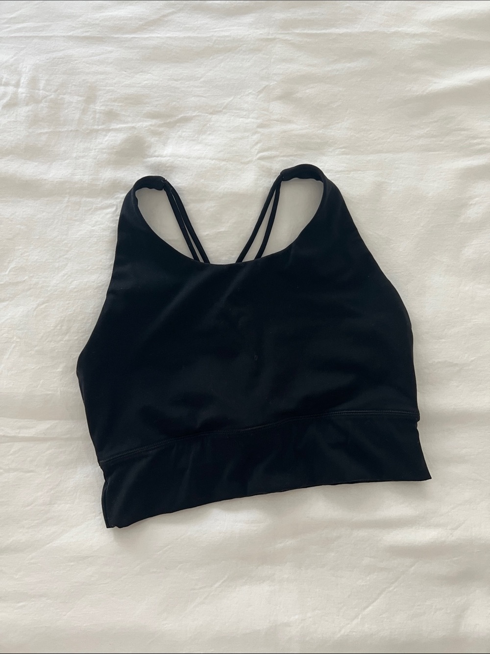 Lululemon Black High Neck Sports Bra